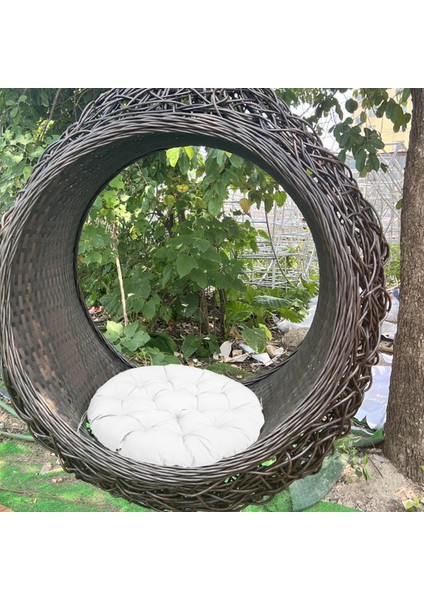Veranda Koltuk Yastık Hamak Sandalye Koltuk Yastığı Asılı Sepet Sandalye Beyaz (Yurt Dışından) modelleri
