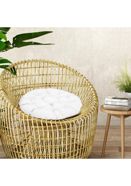 Veranda Koltuk Yastık Hamak Sandalye Koltuk Yastığı Asılı Sepet Sandalye Beyaz (Yurt Dışından) fırsatları