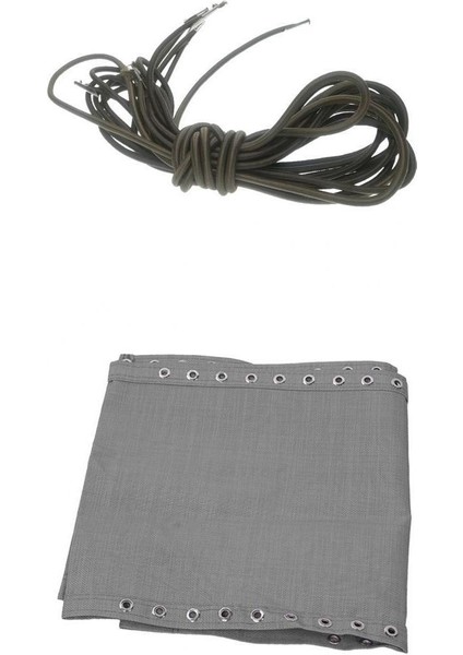 Boş Zaman Sandalye Bezi ve Dantel Veranda Katlanır Sandalyeler Kanepe Gri (Yurt Dışından)