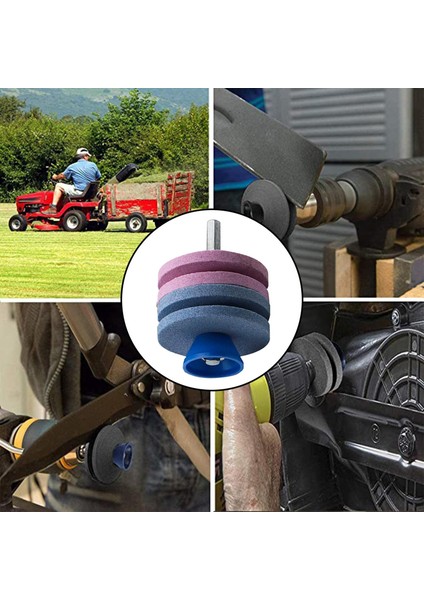 Matkap 4 Katmanı Için Çim Biçme Makinesi Çim Biçme Makinesi Bıçağı Bahçe Aracı (Yurt Dışından) modelleri