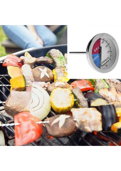 Fahrenheit ve Isı Göstergesi ile 2x Barbekü Sıcaklık Göstergesi Termometre (Yurt Dışından) fırsatları