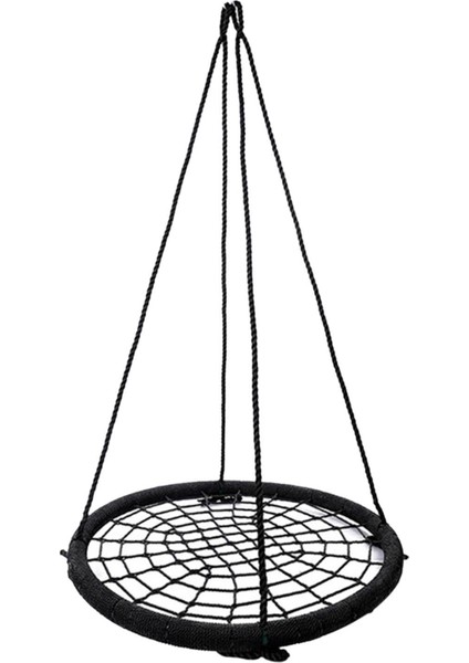 60CM Salıncak Halat Max 330BLS Açık Bahçe Yatak Odası Siyah Için Ayarlanabilir Asılı (Yurt Dışından)