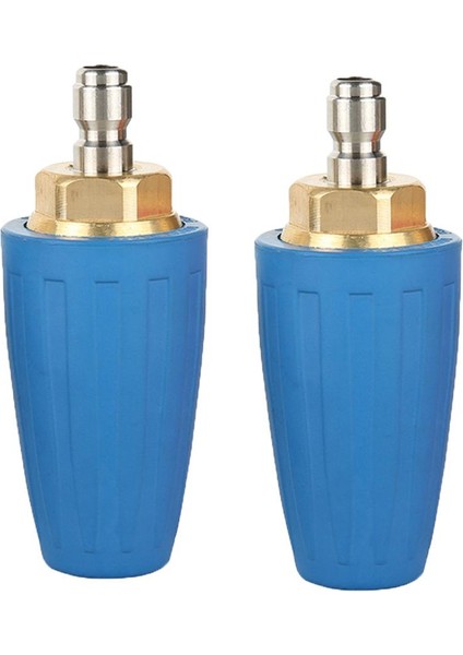 2pc Basınçlı Yıkayıcı Dönen Turbo Nozul 3600 Psı 14"hızlı Nozul (Yurt Dışından)