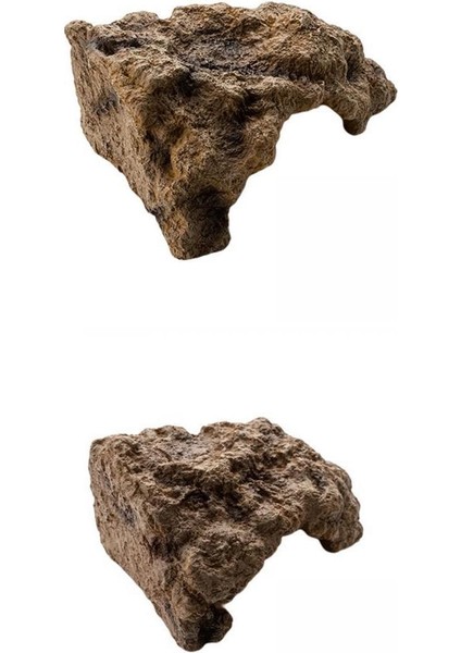 2 Simülasyon Sürüngen Gizleme Mağara Deliği Süslemesi Kaplumbağa Için Yapay (Yurt Dışından)