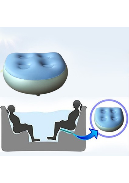 Anti-Slip Çok Fonksiyonlu Sıcak Küvet Booster Spa Spa Koltuk Yastığı (Yurt Dışından) modelleri
