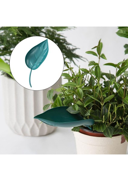 10X Yaprak Şekil Bitki Tencere Sulama Hunisi Seti Bahçe Sulağı Koyu Mavi (Yurt Dışından) modelleri