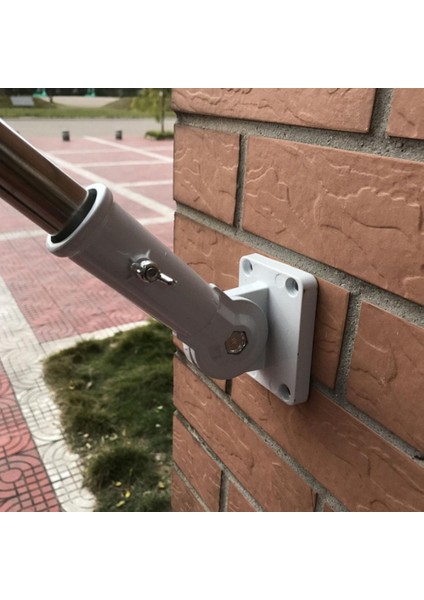 Alüminyum Ayarlanabilir Bayrak Kutup Braketi 2 Konumlar Bayrak Duvar Tutucusu Vidalar (Yurt Dışından) modelleri