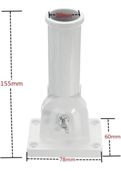 Alüminyum Ayarlanabilir Bayrak Kutup Braketi 2 Konumlar Bayrak Duvar Tutucusu Vidalar (Yurt Dışından) indirimleri