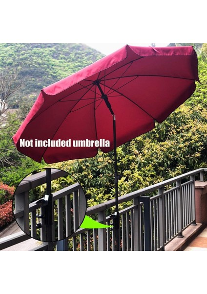 Metal Kelepçe Tutucu Plaj Şemsiye Montaj Parasol Stand Bahçesi Tutma Braketi (Yurt Dışından) fiyatları