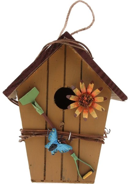 5 Adet Ülke Kır Evleri Ahşap Kuş Ev Asılı Kuş Evi Kınamak Bahçe Dekoru Tarif Edildiği Gibi (Yurt Dışından) modelleri