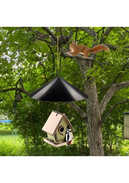 Dış Kuş Besleyici Dış Mekan 19" Plastik Için Koruma Bölmesi Dayanıklı Çıkarılabilir Koruma (Yurt Dışından) modelleri