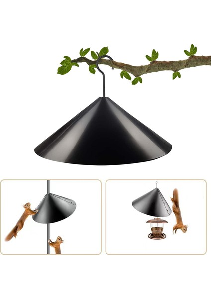 Dış Kuş Besleyici Dış Mekan 19" Plastik Için Koruma Bölmesi Dayanıklı Çıkarılabilir Koruma (Yurt Dışından) indirimleri