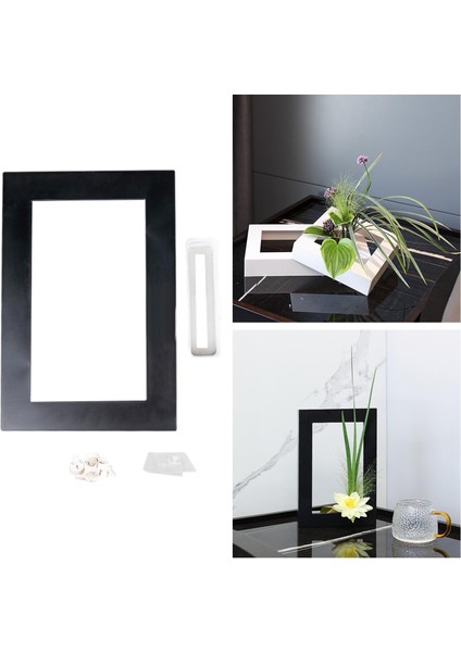 Modern Duvar Çizim Bitki Askı Tutucuları Etli Kök Şube Yatak Odası Siyah 30X20X4.5CM (Yurt Dışından) indirimleri