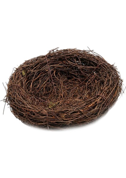 2x 8cm Minyatür Peri Bahçe Doğa Yuvası Vine Kanarya Twig Bird Nest Ev (Yurt Dışından) indirimleri