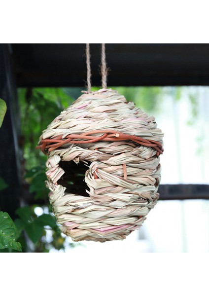 4x Kuş Yuvası Damızlık Kutusu Yabani Çim Dokuma Kanarya Finch Budgie House Küçük (Yurt Dışından) indirimleri