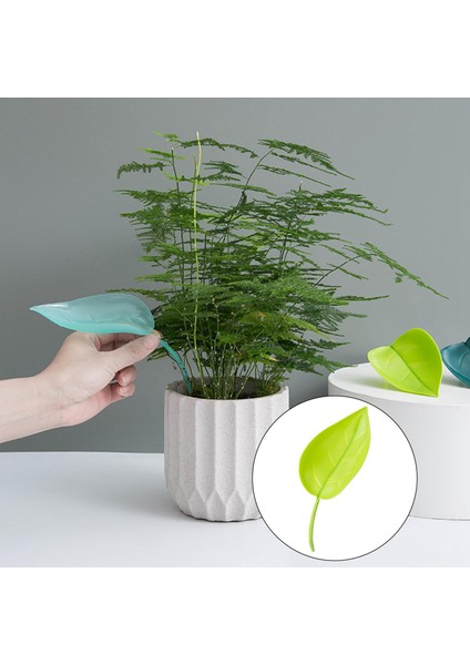 10X Bitki Pot Sulama Huni Yaprak Şekilli Bahçe Sulu Kapalı Aydınlık Yeşil (Yurt Dışından) modelleri