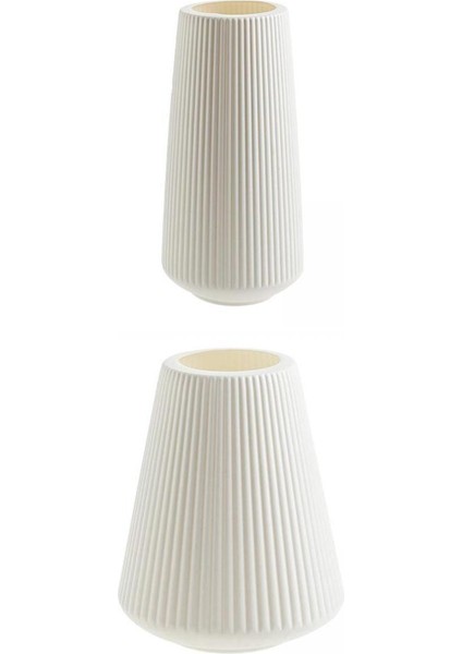 2x Çiçek Dekorasyonu Ev Teslim Hediyesi Için Plastik Sak Tenceresi (Yurt Dışından)