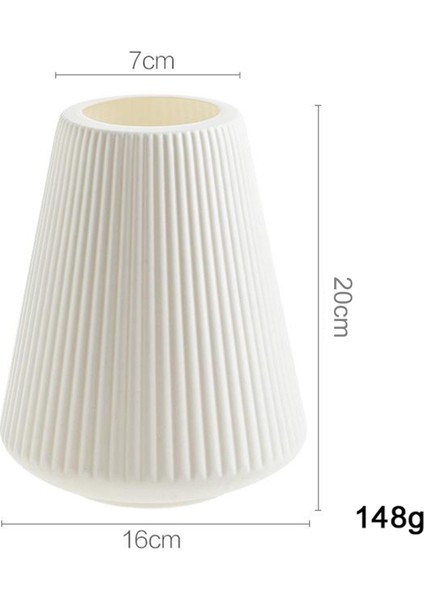 2x Çiçek Dekorasyonu Ev Teslim Hediyesi Için Plastik Sak Tenceresi (Yurt Dışından) fiyatları