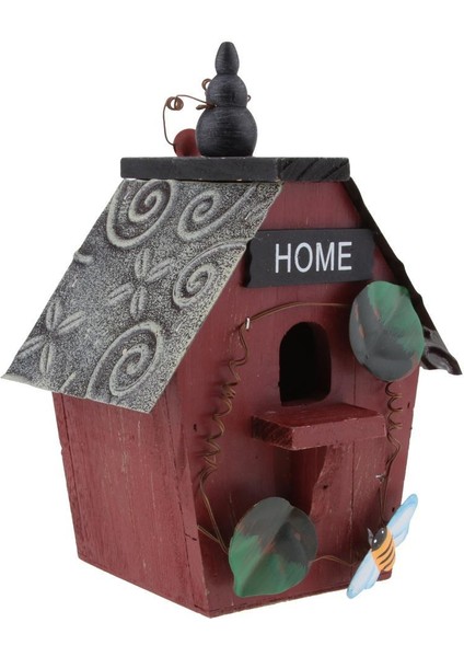 3 Dekoratif Asma Kuş Evi Böcek Oteli Bahçe Ev Taşıma Hediyesi (Yurt Dışından) indirimleri
