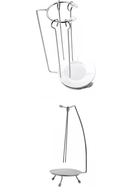 2 Adet Sosisli Sandviç Kamp Barbekü Şişe Çukuru Et Karides Izgara Tutucu (Yurt Dışından)