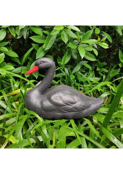 Plastik Yüzen Siyah Kuğu Tuzağı F Av Balıkçılık Bahçesi Korkutma Korkusu (Yurt Dışından) modelleri