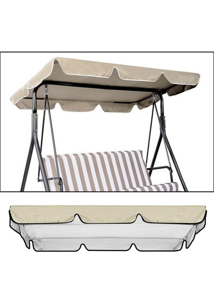 3 Swing Üst Tente Açık Bahçe Salıncak Sandalye Üst Kapak (Yurt Dışından)