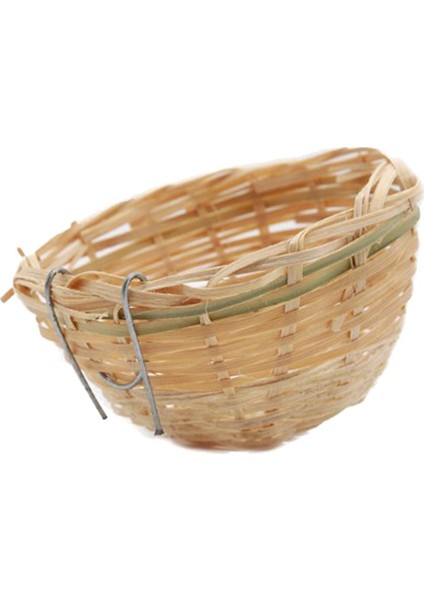 10 Kanarya Yuva Üreme Kafesi Asılı Kanca Evcil Hayvan Kuş Dinlenme Mağarası El Yapımı 10 10X6CM (Yurt Dışından) fiyatları