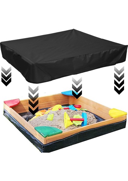 Sandpit Havuzu Kapak Çocuk Oyuncak ve Toz ve Yağmurdan Uzakta Oyuncaklar 150X150CM (Yurt Dışından) modelleri
