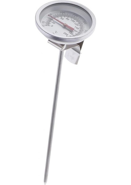 2in Kahve Içecek Süt Termometresi Çelik Barbekü Sigara Içen Sıcaklık Göstergesi 0-200 ℃ (Yurt Dışından) indirimleri