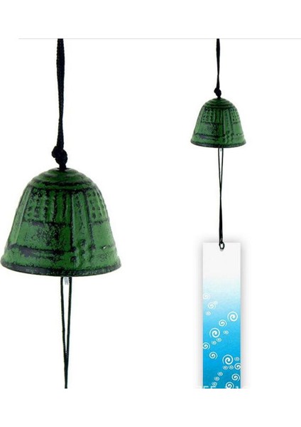 2 Temple Bell Japon Rüzgar Zil Ses Clapper Ev Bahçe Dekor (Yurt Dışından) modelleri