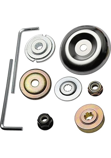 Stıhl FR220 FR350 9 Adet Için Çim Biçme Makinesi Bıçak Adaptörü Bakım Kiti Eki (Yurt Dışından)