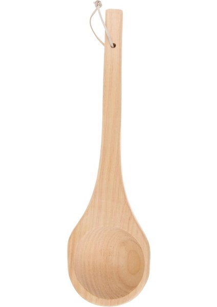 2x 15 '' Ahşap Uzun Saplı Kepçe Su Kaşığı Banyo Sauna Spa Banya (Yurt Dışından) modelleri