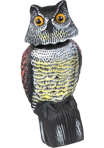 2 Plastik Baykuş Korkuluk Demet Bahçesi Açık Çim Bahçesi Kuşlar Haşere Korkusu (Yurt Dışından) modelleri