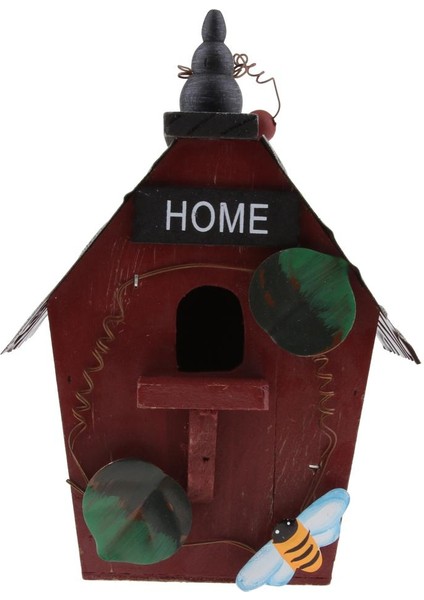 3pc El Yapımı Dekoratif Kuş Evi Asılı Ev Kuş Besleyicisi Tarif Edildiği Gibi Asılı Halatla+Tarif Edildiği Gibi (Yurt Dışından) fiyatları