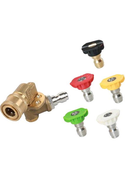Güç Basıncı Yıkama Spreyi Için Pivot Kuplör Seti ile Ipuçları Nozul 14 (Yurt Dışından)