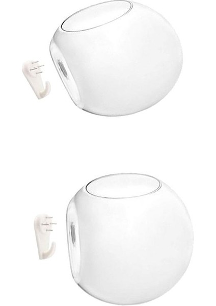 2x Duvar Asılı Çiçek Bitki Kap Cam Ekici Sepet Kapalı Bahçe Sanat Dekor (Yurt Dışından)
