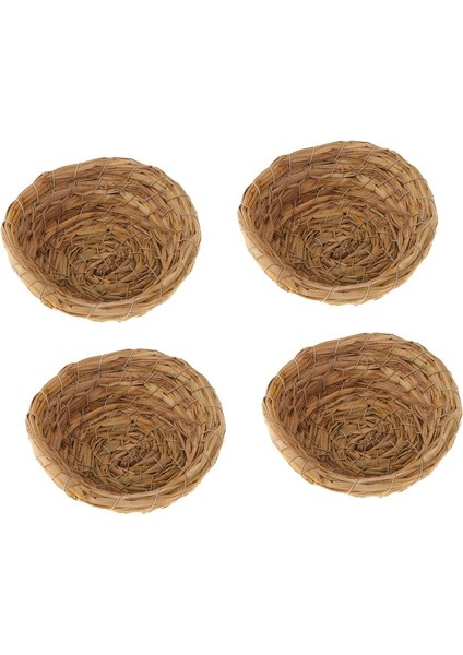 4 Dokuma Çim Kuş Yuvası Kuş Eviyatak Evi Papaz Güvercin Yutkunması Vb. (Yurt Dışından)