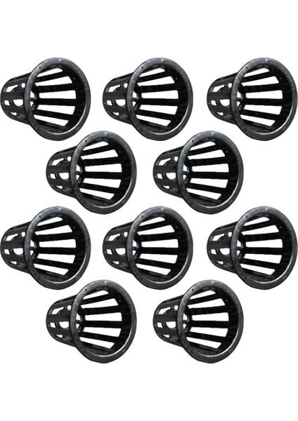 20 Plastik Gölet Bitki Sepet Akvaryum Aquatic Su Çim Yetiştirme D+E (Yurt Dışından) fiyatları