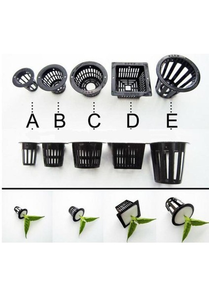 20 Plastik Gölet Bitki Sepet Akvaryum Aquatic Su Çim Yetiştirme D+E (Yurt Dışından) indirimleri