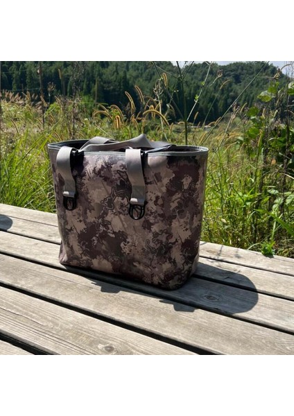 Piknik Sepeti Duffle Çanta Tote Tote Çıkarılabilir Piknik Çantası Plaj Açık Mavor M Brown (Yurt Dışından) modelleri