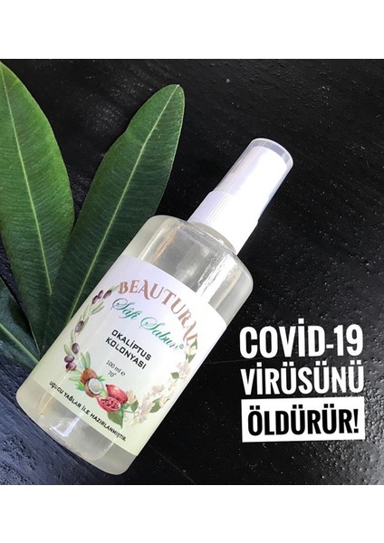 Okaliptus Kolonyası - Doğal Uçucu Yağ Kolonyası -100 ml
