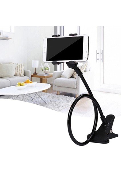 Boyuna Asılan Ergonomik 360 Derece Cep Telefonu Tutucu Stand
