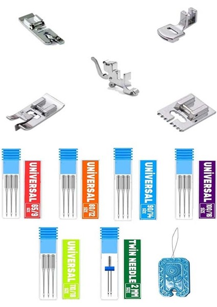 Ev Tipi Aile Dikiş Makinası Beko Zetina Singer Janome Ayak Iğne Seti