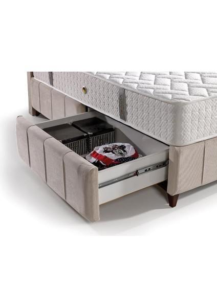 Md Polo - SMART90X200 Tek Kişilik Yatak, Baza, Başlık Seti GM175