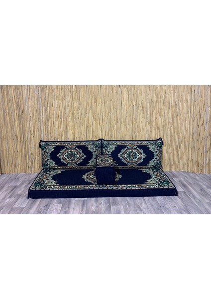 Şark Köşesi Minderi ikili Sedir Takımı Lacivert fiyatları