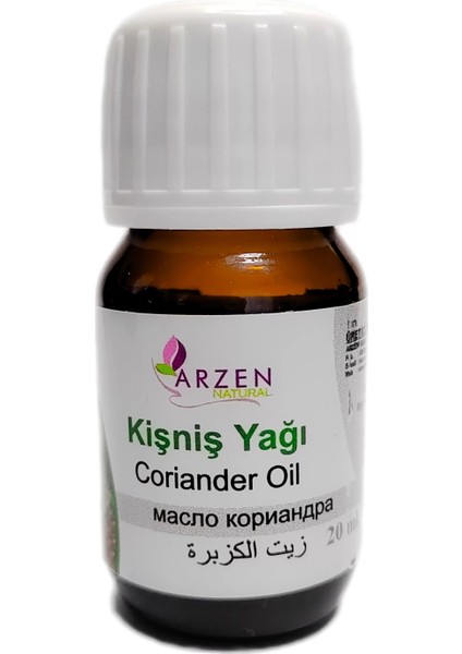 Arzen Kişniş Yağı 20  ml