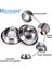 2 Adet 17 cm 250 ml Kedi Köpek Metal Mama ve Su Kabı - AL3118 3