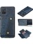 Samsung Galaxy A52 4g 5g A52S 5g Için Kickstand ve Card Tutucu [yerleşik Araç Manyetik Sayfası] ile Pu Deri Kaplamalı Tpu Kabuk Kılıfı (Yurt Dışından) 1