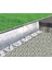 Mgf 10 Mt. (2mt x 5 Adet) Galvaniz Metal Çim Ayırıcı Sert Düz -Çim Sınırlayıcı Seperatör Taş Toprak Ayıracı 5