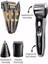 3 Başlıklı Şarjlı Saç Sakal Burun Kılı Alma Tıraş Makinası Profesyonelleri Tercihi Yeni Nesil 2023 1